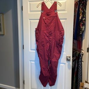 Duluth Heirloom Garden Bib  Overalls Size 3x  in Plum
